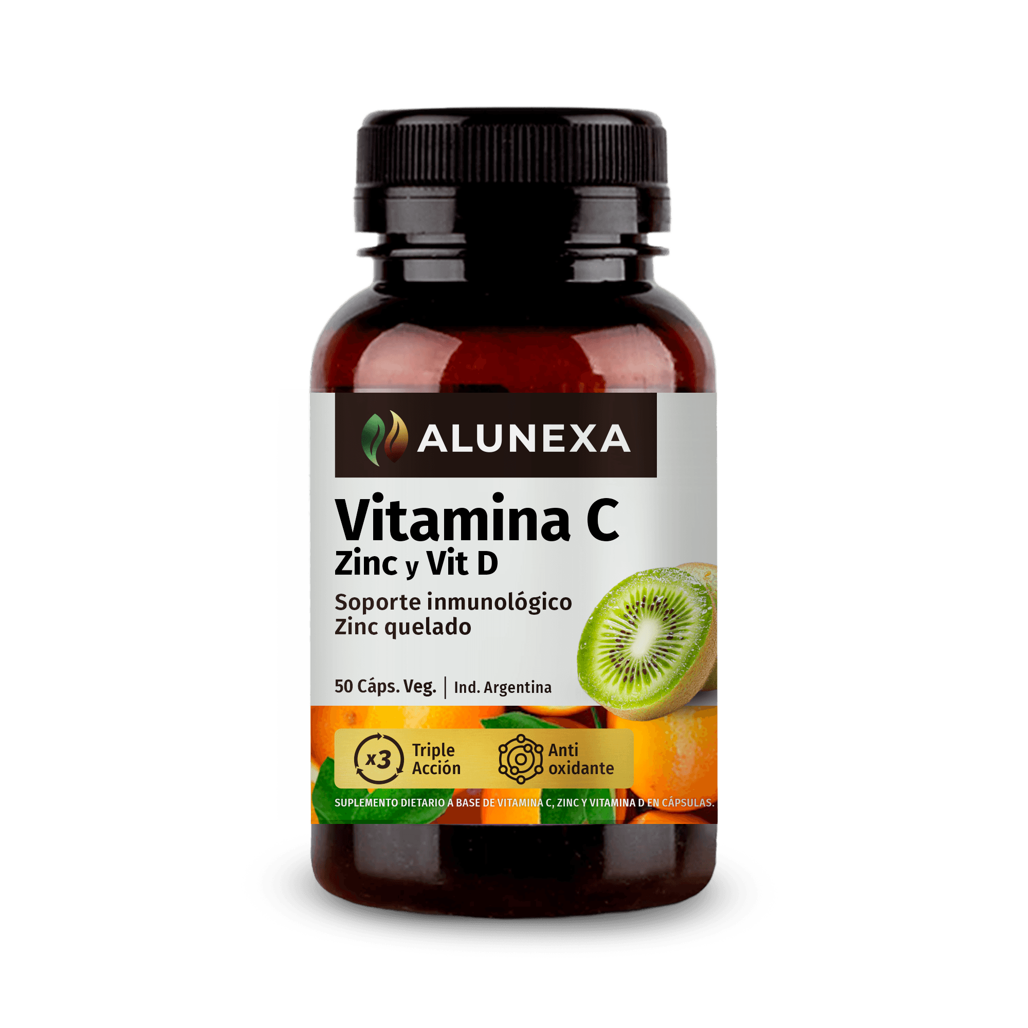 Vitamina C, Zinc y Vit D