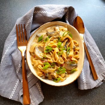 Fideos de arroz spaghetti grueso Morrón